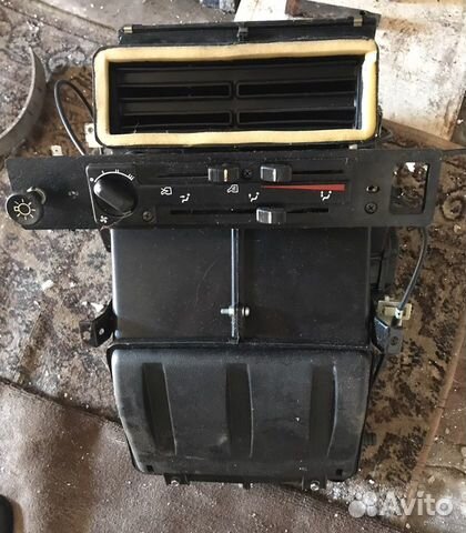 Печка старого образца в сборе