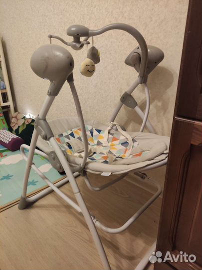 Детские электронные качели