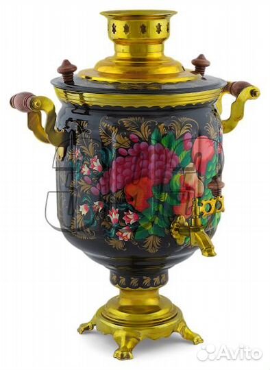 Самовар электрический Натюрморт банка (10л) (6753)