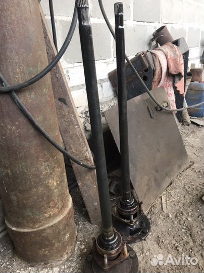 Задний мост на ниву в разборе