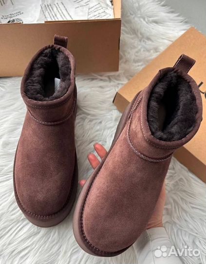 Ugg Ultra Mini Platform Chocolate оригинал