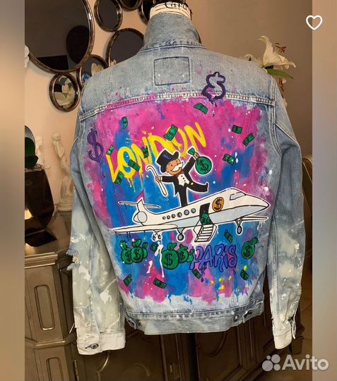 Ручная роспись одежды. Custom