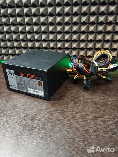 Блок питания ATX 600W Cougar VTE600