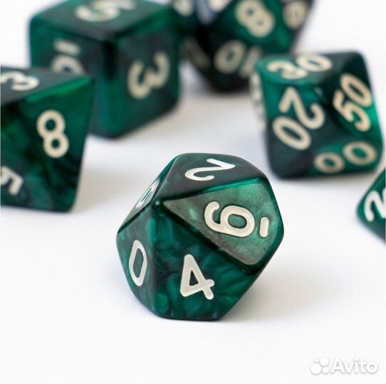 Кубики для D&D (Dungeons and Dragons днд) 7 шт