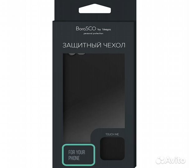 Чехол-накладка Hard Case для Xiaomi Redmi Note 8T черный, Borasco