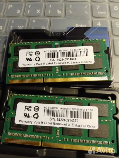 DDR3L 8 gb для ноутбука, моноблока, неттопа