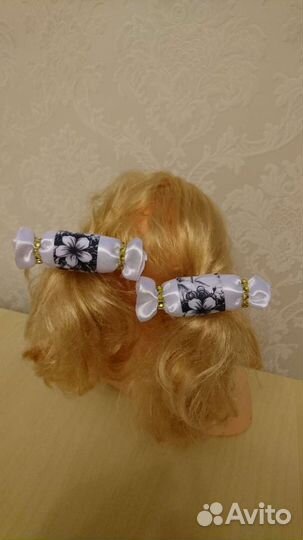 Резинка (бантик) конфета