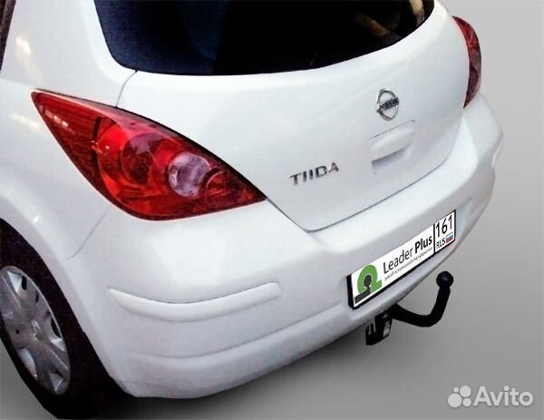 Фаркоп Nissan Tiida (C11) HB 2007-14 +электр