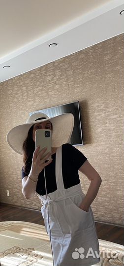 Шляпа женская летняя с большими полями новая