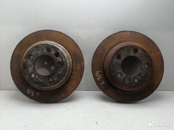 Диски тормозные задние Volkswagen Touareg 3.0 TDI