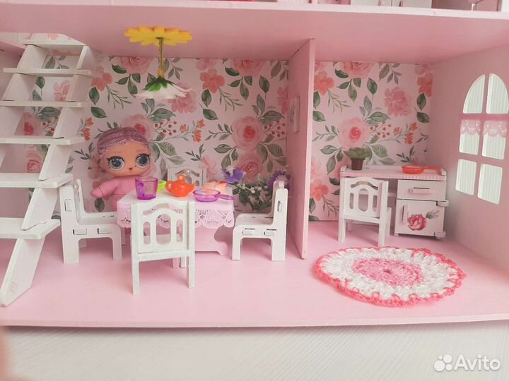 Кукольный домик новый