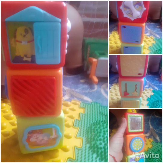 Кубики и шнуровкв