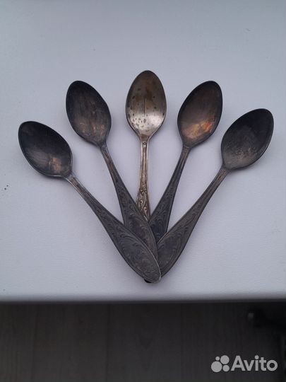 Мельхиоровые ложки СССР