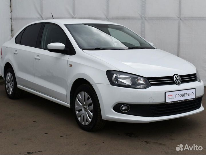 Volkswagen Polo 1.6 AT, 2015, 99 330 км