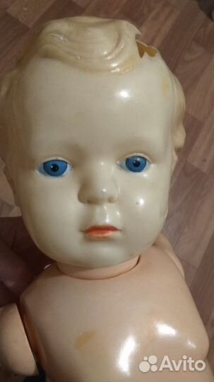 Кукла пупс, целлулоид, СССР, окх, 1940-50-е гг