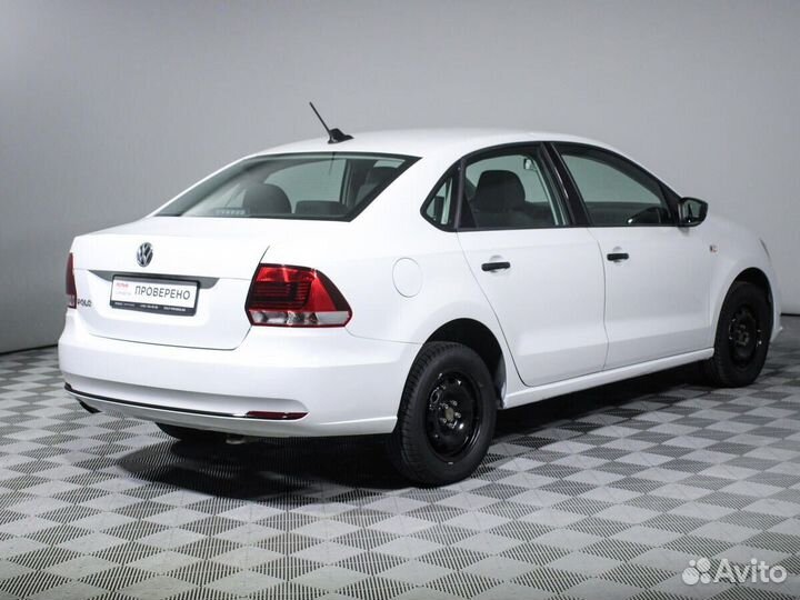 Volkswagen Polo 1.6 МТ, 2018, 84 683 км
