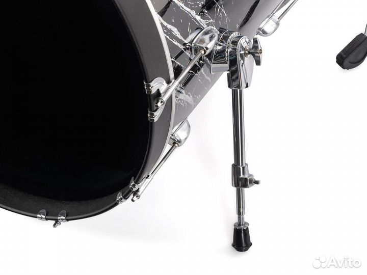 Барабанная установка, Черный мрамор, LDrums