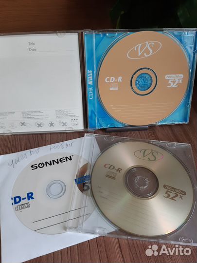 Диски CD-R Новые в коробках