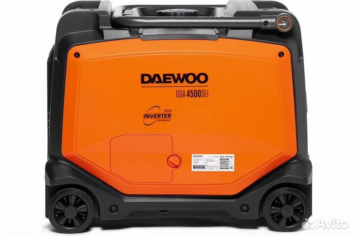 Бензиновый инверторный генератор daewoo GDA4500SEi