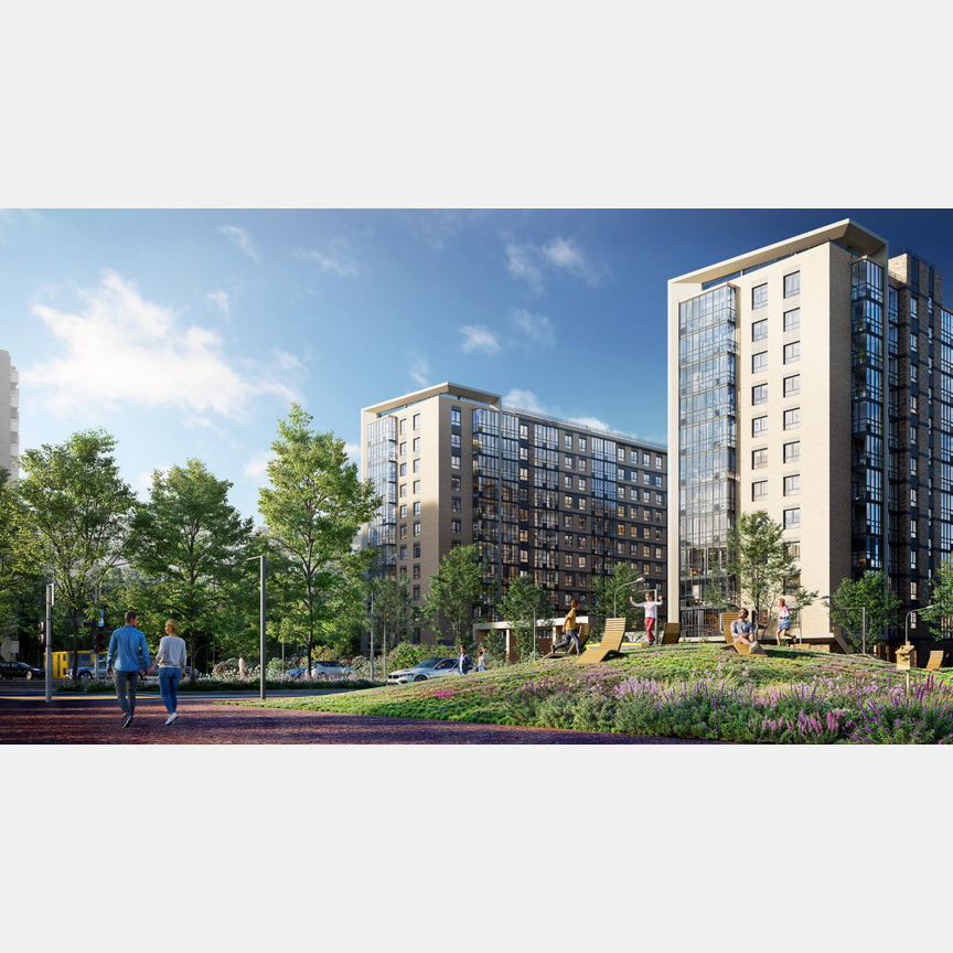 1-к. квартира, 39,4 м², 11/12 эт.