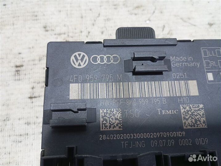 Блок управления двери задний правый Audi Q7 4L