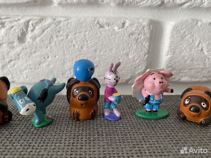 Петрушка, Ландрин, киндер - серия Винни Пух