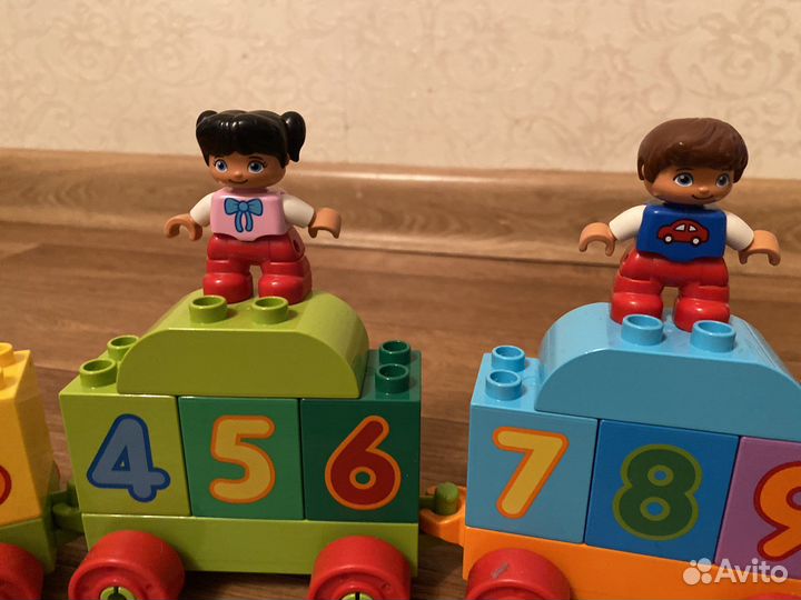 Lego дупло паровозик