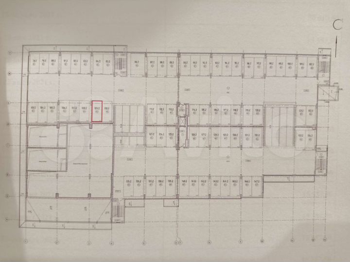 Машиноместо, 13 м²