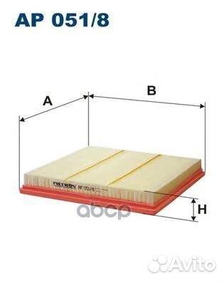 Фильтр воздушный Chevrolet Europe (GM) Cruze, O