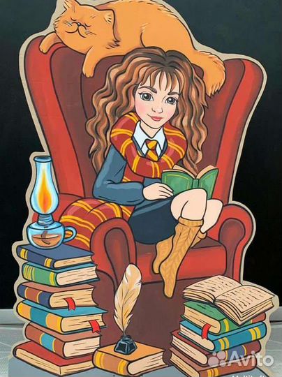 Фотозона Гарри Поттер из картона