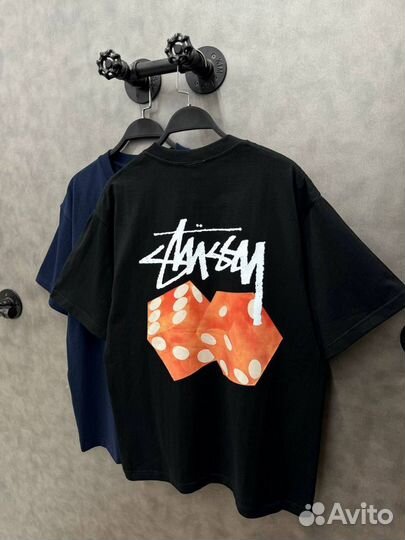 Футболка Stussy кубики (2024)