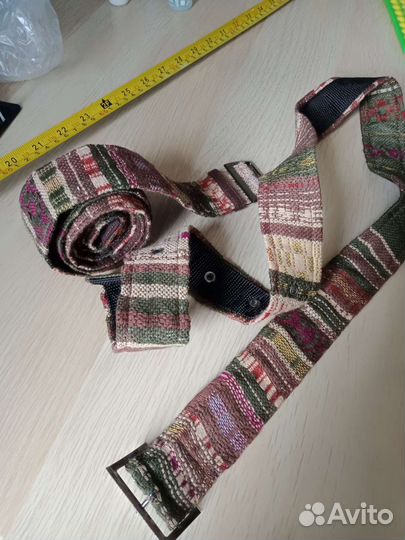 Ремни из ручного ткачества