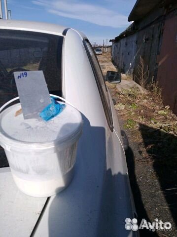 Краска автомобильная, белая