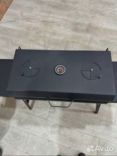 Мангал гриль барбекю с термометром