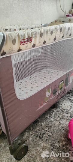 Манеж кровать