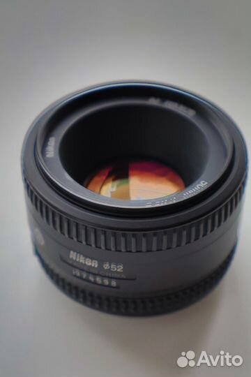 Объектив для nikon 50mm f/1.8D AF Nikkor