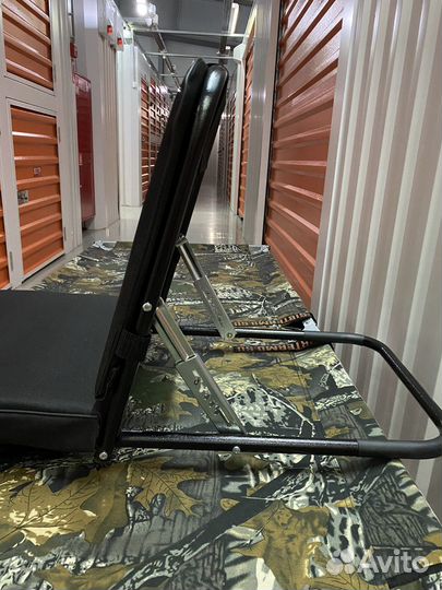 Кресло для зимней рыбалки на раскладушку