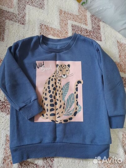 Вещи пакетом на девочку 80 86 92