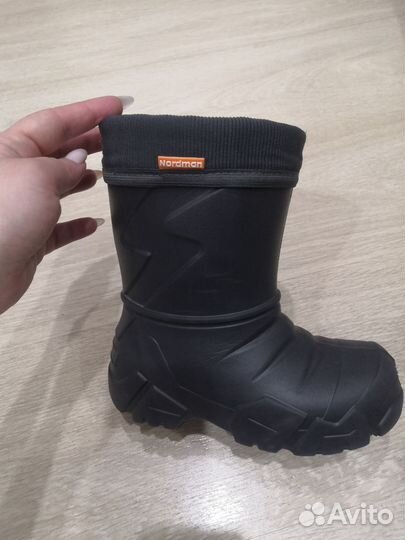 Детские резиновые сапоги