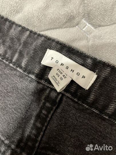 Джинсовая юбка мини