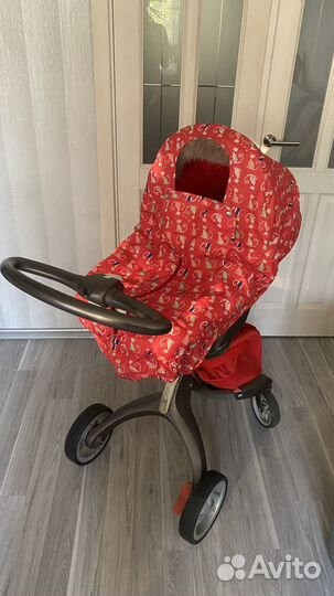 Коляска stokke 2в1. Комплект максимальный