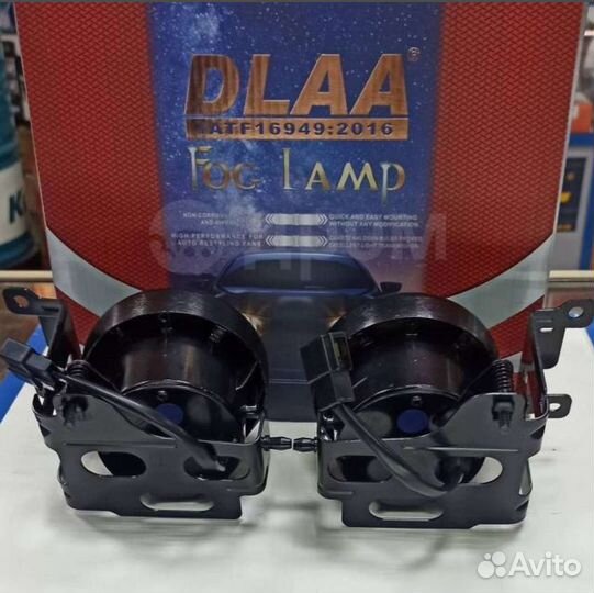 Пара противотуманных фар Mitsubishi Pajero Sport