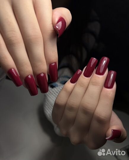 Маникюр,покрытие гель-лак, наращивание, педикюр