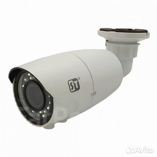 Уличная камера для видеонаблюдения ST-2013 белая