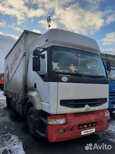 Тентованный грузовик 40 м³ Renault Premium, 2000