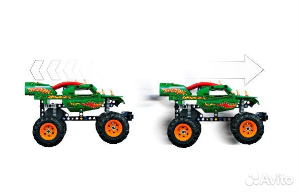 Lego 42149 Monster Jam Dragon (новый)