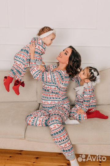 Новогодние Пижамы Family Look