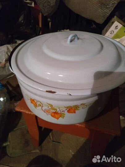 Кастрюля эмалированная 20 л