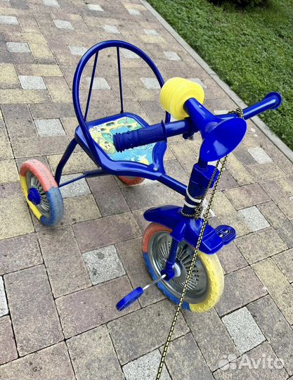 Детский трехколесный велосипед
