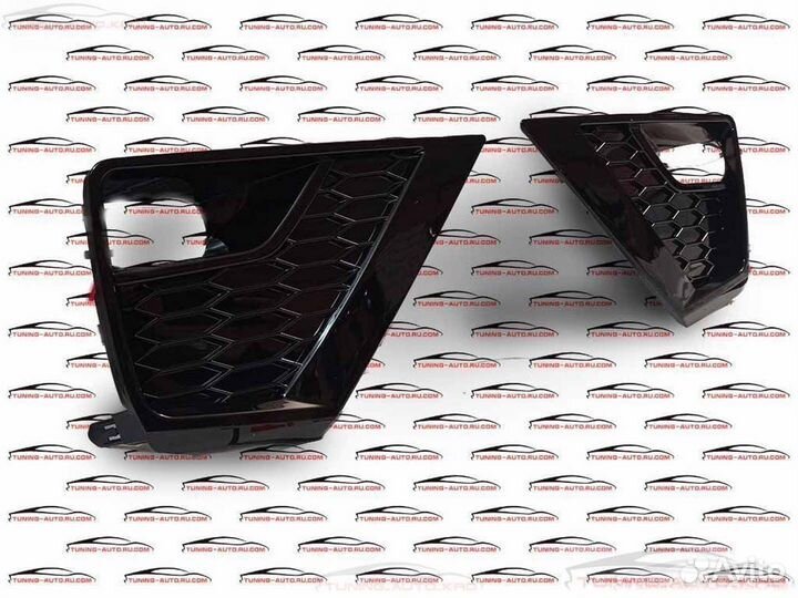 Накладки на туманки Toyota Land Cruiser Prado 150